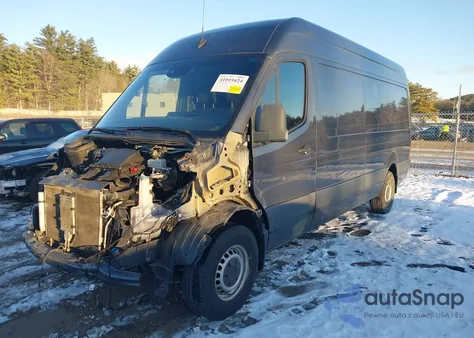 2019 Mercedes-Benz Sprinter 2500 High Roof V6 from USA, damaged, VIN WD3PF1CD2KP089477